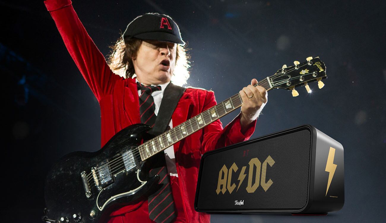 Teufel lanza el altavoz BOOMSTER 4 AC/DC Edition, potencia para los amantes del rock