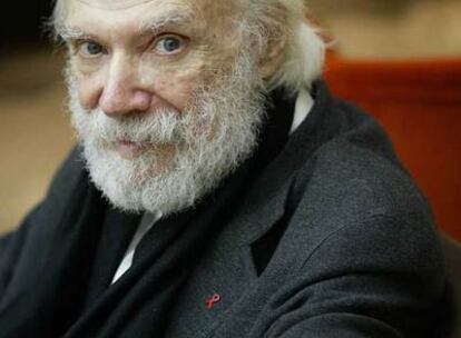 Georges Moustaki, ayer en Barcelona.