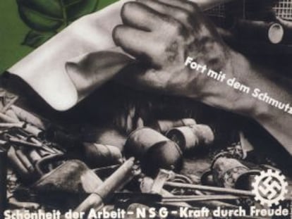 Cartel de Klaus Reese para una exposición en Düsseldorf, en 1937.