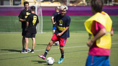 El 4 de septiembre se celebró en las instalaciones del FC Barcelona una jornada de fútbol contra el Chagas.