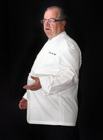 Juan Mari Arzak, en una fotografía tomada el pasado sábado en San Sebastián.