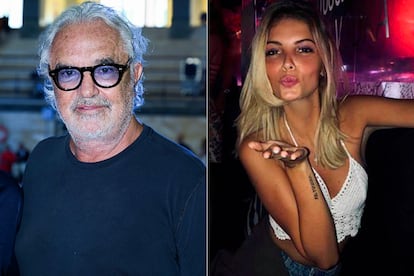 Según informa el semanario Chi, Flavio Briatore el que fuese director del equipo Renault de Fórmula 1, que tiene 69 años, mantiene una relación desde hace unos meses con Benedetta Bosi, una estudiante de derecho en la Universidad de Milán. La joven, de 20 años, cuenta con más de 30.000 seguidores en Instagram.

Diferencia de edad: 49 años