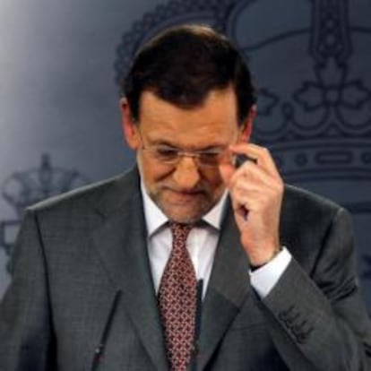 El presidente del Gobierno, Mariano Rajoy