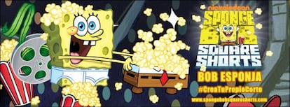 Nickelodeon crea la primera competici&oacute;n mundia de cortometrajes de Bob Esponja