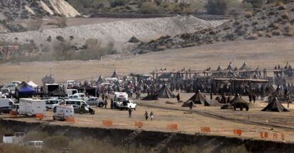 Rodaje de 'Exodus', de Ridley Scott, en Almería.