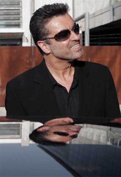 George Michael, en Barcelona.