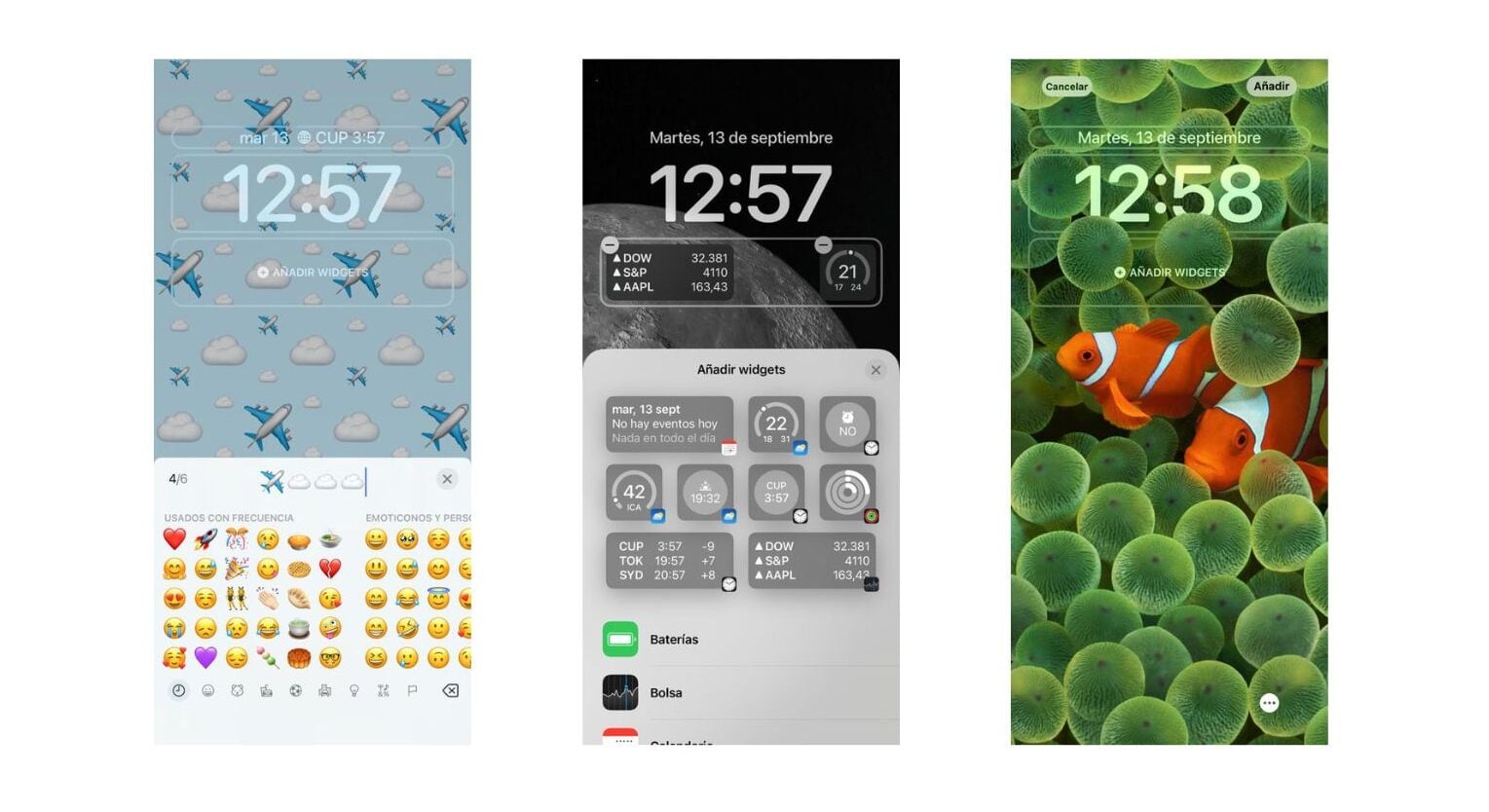 Una de las principales novedades de iOS 16 es la posibilidad de personalizar la pantalla de bloqueo con widgets