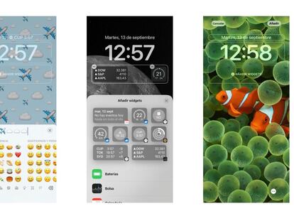 Una de las principales novedades de iOS 16 es la posibilidad de personalizar la pantalla de bloqueo con widgets.