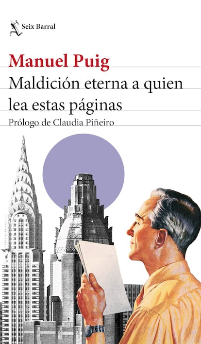 Portada de 'Maldición eterna a quien lea estas páginas', de Manuel Puig.