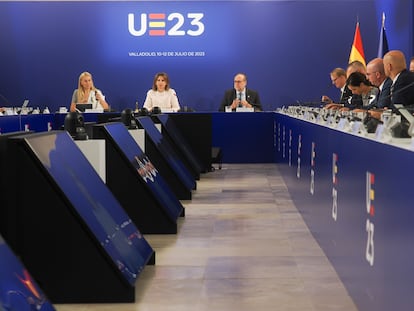 Tercera jornada de la reunión informal de ministros de Medio Ambiente y Energía de la Unión Europea (UE), a 12 de julio de 2023, en Valladolid, Castilla y León (España).