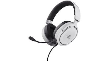 Vista de los auriculares para PS5.