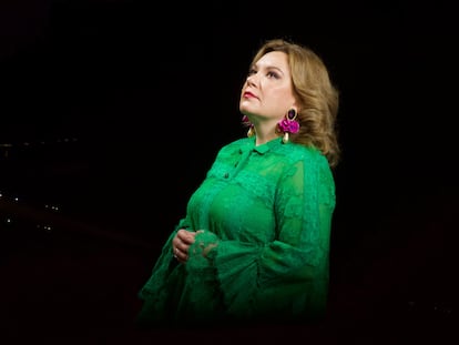 La mezzosoprano bielorrusa Ekaterina Semenchuk.