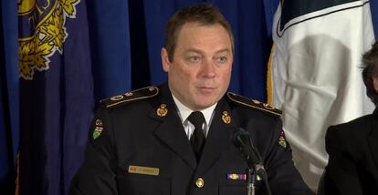El comisionado de Investigación y Crimen Organizado de la policía de Ontario, Rick Barnum.