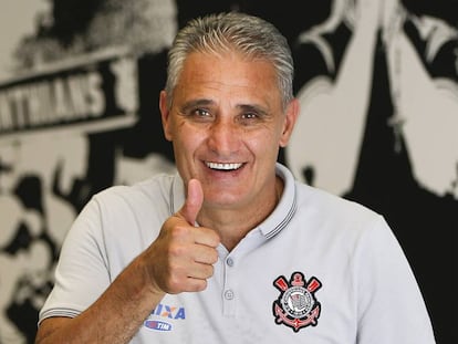 Tite, nuevo seleccionador de Brasil. 