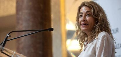 La ministra de Transportes, Movilidad y Agenda Urbana, Raquel Sánchez.