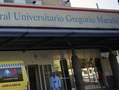 Fachada del hospital Gregorio Mara&ntilde;&oacute;n de Madrid
