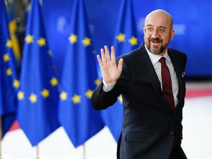 El presidente del Consejo Europeo, Charles Michel, el pasado diciembre.