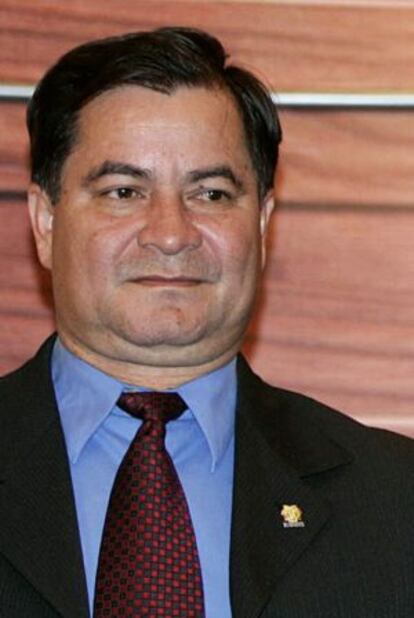 El senador opositor boliviano Roger Pinto, en 2008.