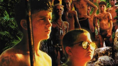 Fotograma de la película 'El señor de las moscas'.