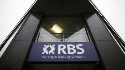 Una oficina del RBS, en el centro de Londres.