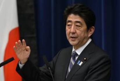 El primer ministro de Japón, Shinzo Abe. EFE/Archivo