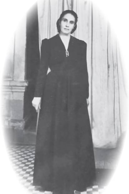 La abuela María del Refugio Gándara Campos. 