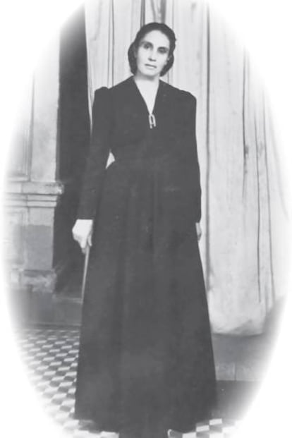 La abuela María del Refugio Gándara Campos.