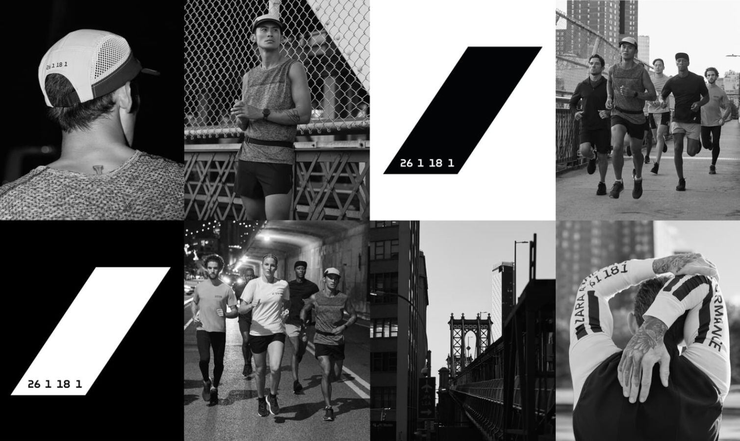 Imagen del lanzamiento de la línea de moda de Zara Athleticz.