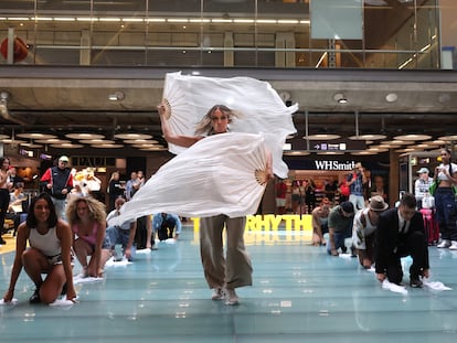 Celebración del Día de la Música en el Aeropuerto Adolfo Suárez Madrid Barajas Madrid.