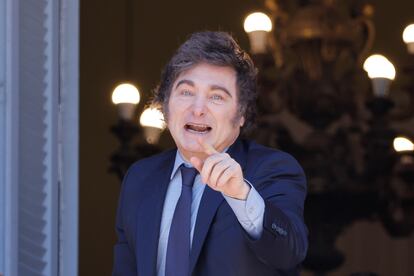 Javier Milei en Buenos Aires, el 3 de diciembre de 2024.