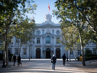 Sede del Tribunal Supremo en Madrid, en una imagen de archivo.