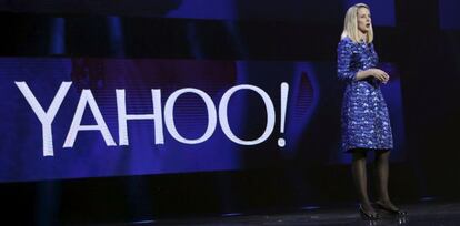 La CEO de Yahoo, Marissa Mayer. 