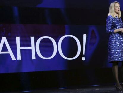 La CEO de Yahoo, Marissa Mayer. 