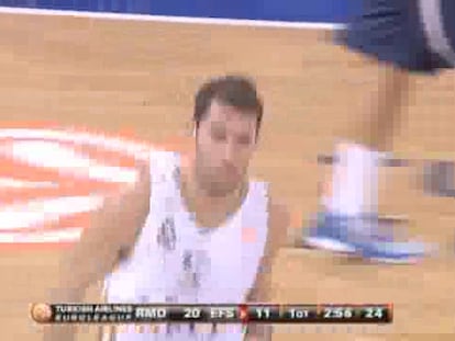 REAL MADRID, 104; ANADOLU EFES, 84