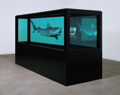 <i>The Physicial Impossibility of Death in the Mind of Someone Living</i>, de Damien Hirst