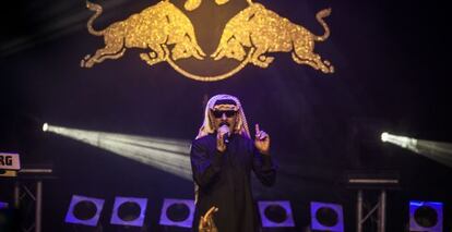 Omar Souleyman, anoche en Madrid