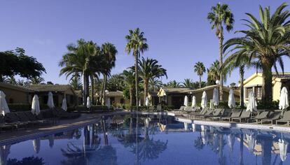 Hotel Dunas Maspalomas, en Gran Canaria, propiedad de Hispania. manuel casamayón