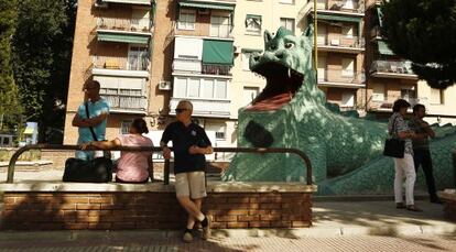 El Dragón de La Elipa, uno de los iconos del distrito.
