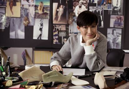 Sandra Choi, la directora creativa de la firma de zapatos Jimmy Choo.