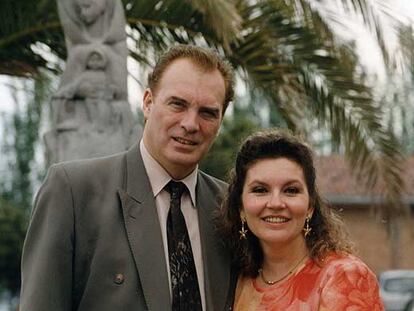 Jesús Neira e Isabel Cepeda, en 2004.