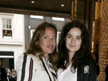 Jade Jagger y su hija, Amba Jackson