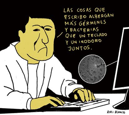 Viñeta de Riki Blanco del 16 de abril de 2024.