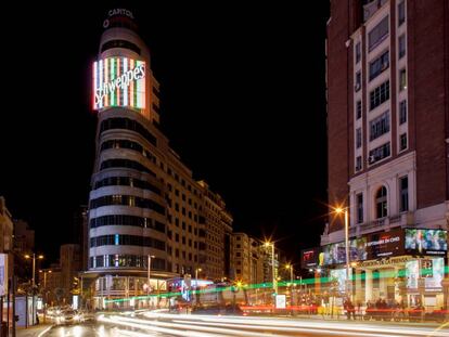 La Gran Vía será peatonal de forma permanente después de Navidad