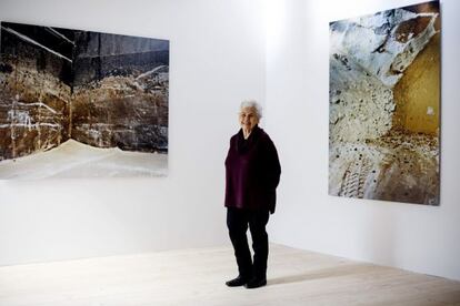 Delfina Entrecanales, mecenas artística española, retratada recientemente en la fundación que lleva su nombre, en Londres.