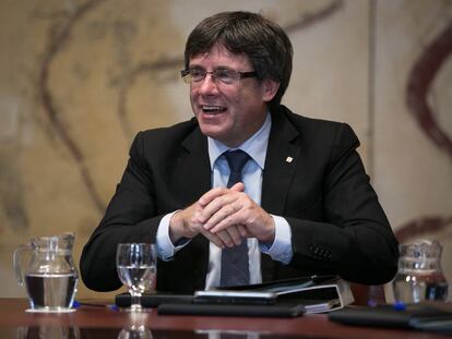 El president de la Generalitat, Carles Puigdemont.