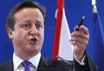 El primer ministro británico, David Cameron. EFE/Archivo