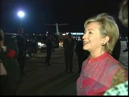 Hillary Clinton, en Egipto