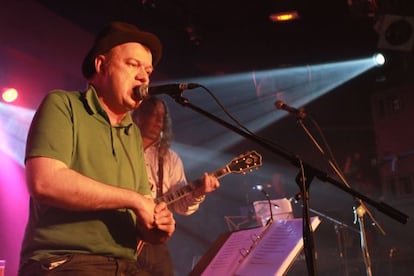 Edwyn Collins, durante un concierto en Madrid en 2010.