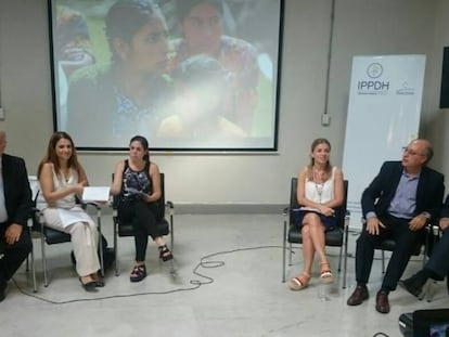 Presentaci&oacute;n del informe preliminar sobre pobreza de la CIDH en Buenos Aires.