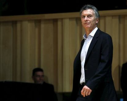 Mauricio Macri, el 23 de noviembre en Buenos Aires.